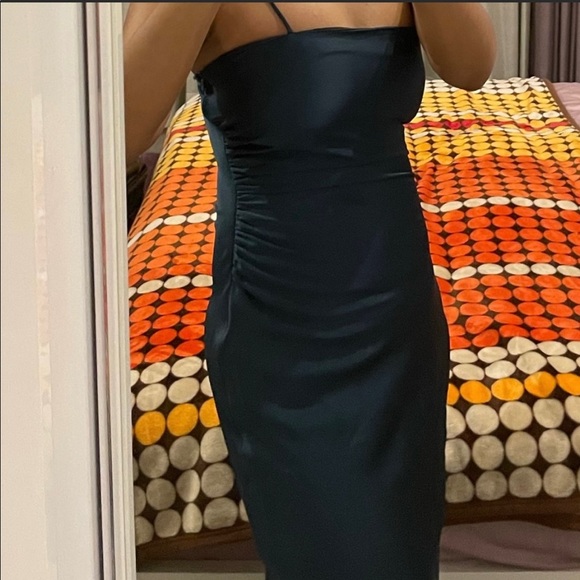 Zara Special Edition Draped Midi Dress - Picture 9 of 10